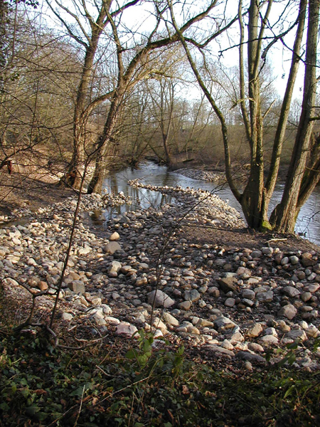 Neue Wasserführung in Lütjenburg (Kreis Plön).